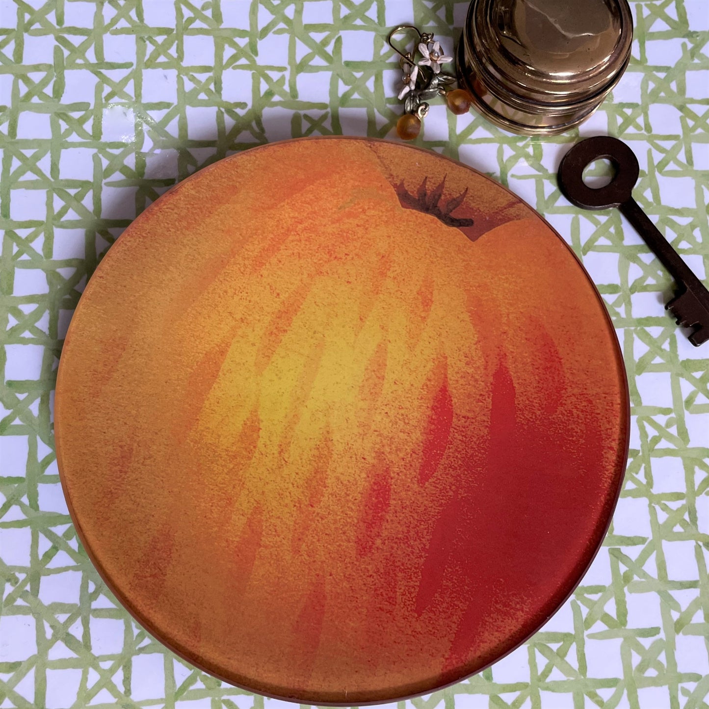 Gravenstein Apple 5" Round