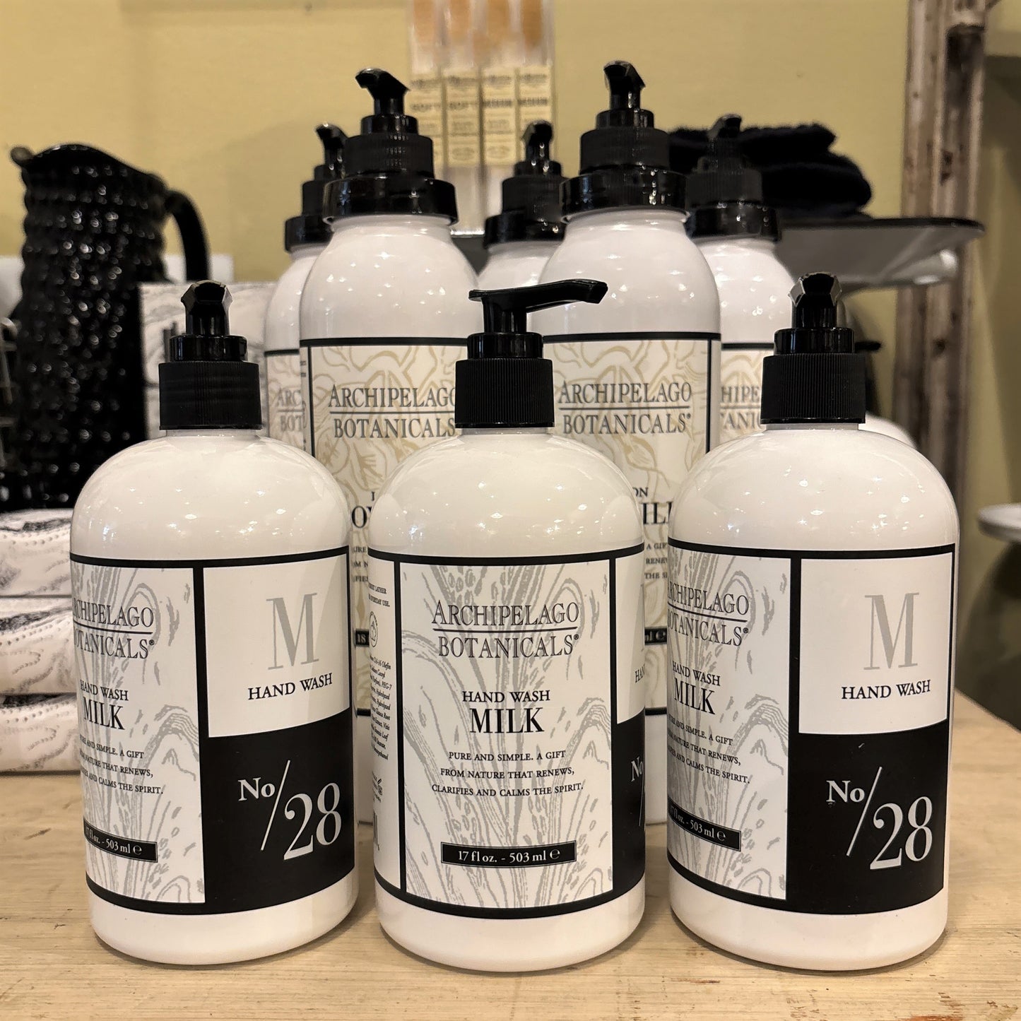 Milk Liquid Hand Soap