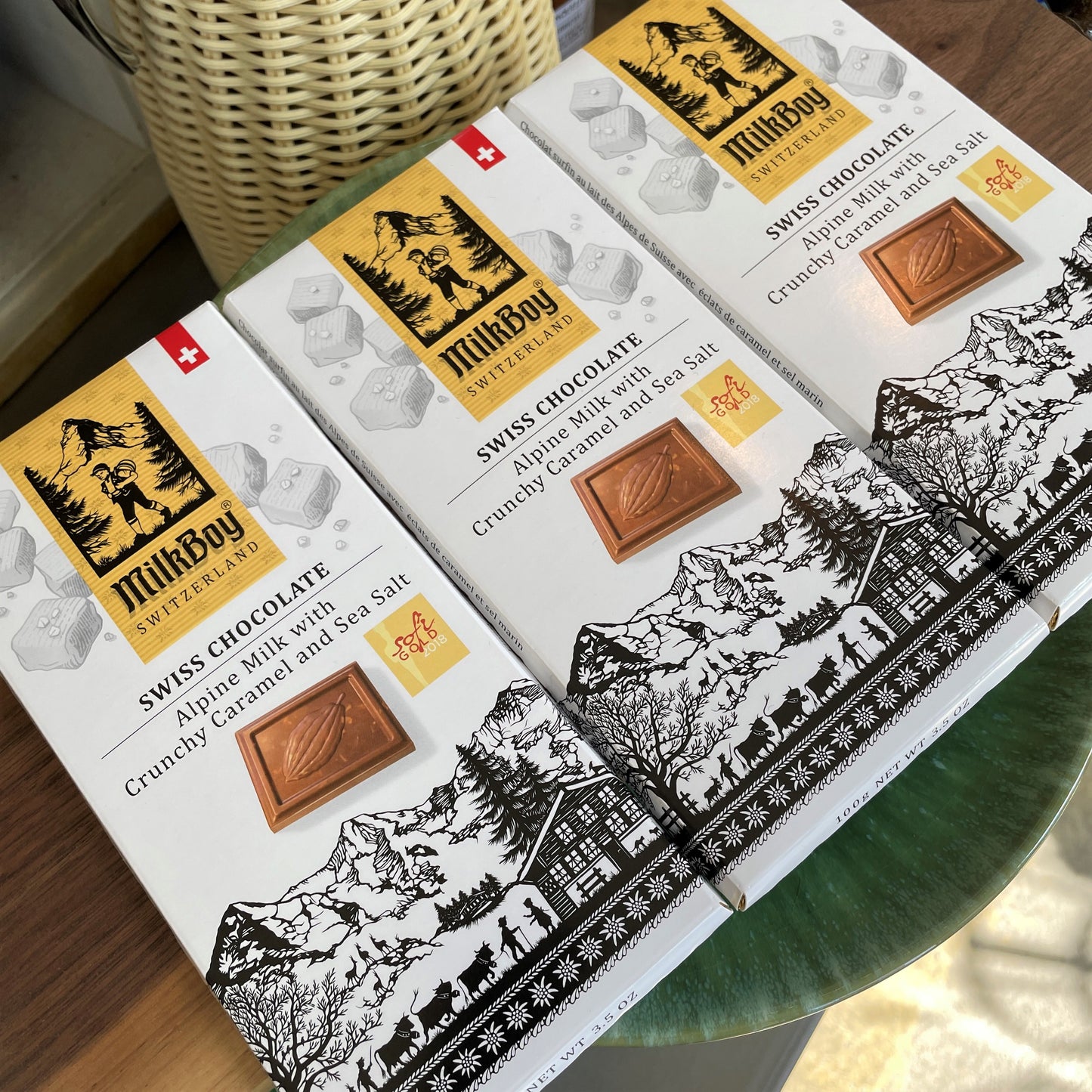 Milk Chocolate with Caramel & Sea Salt