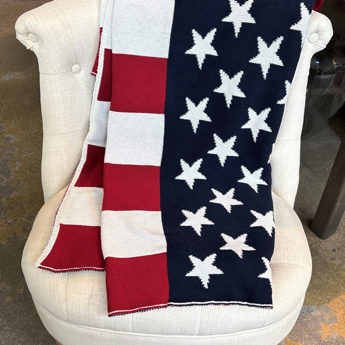 American Flag Throw