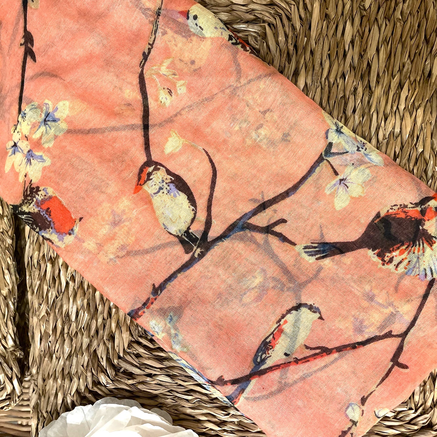 Starling Coral Scarf