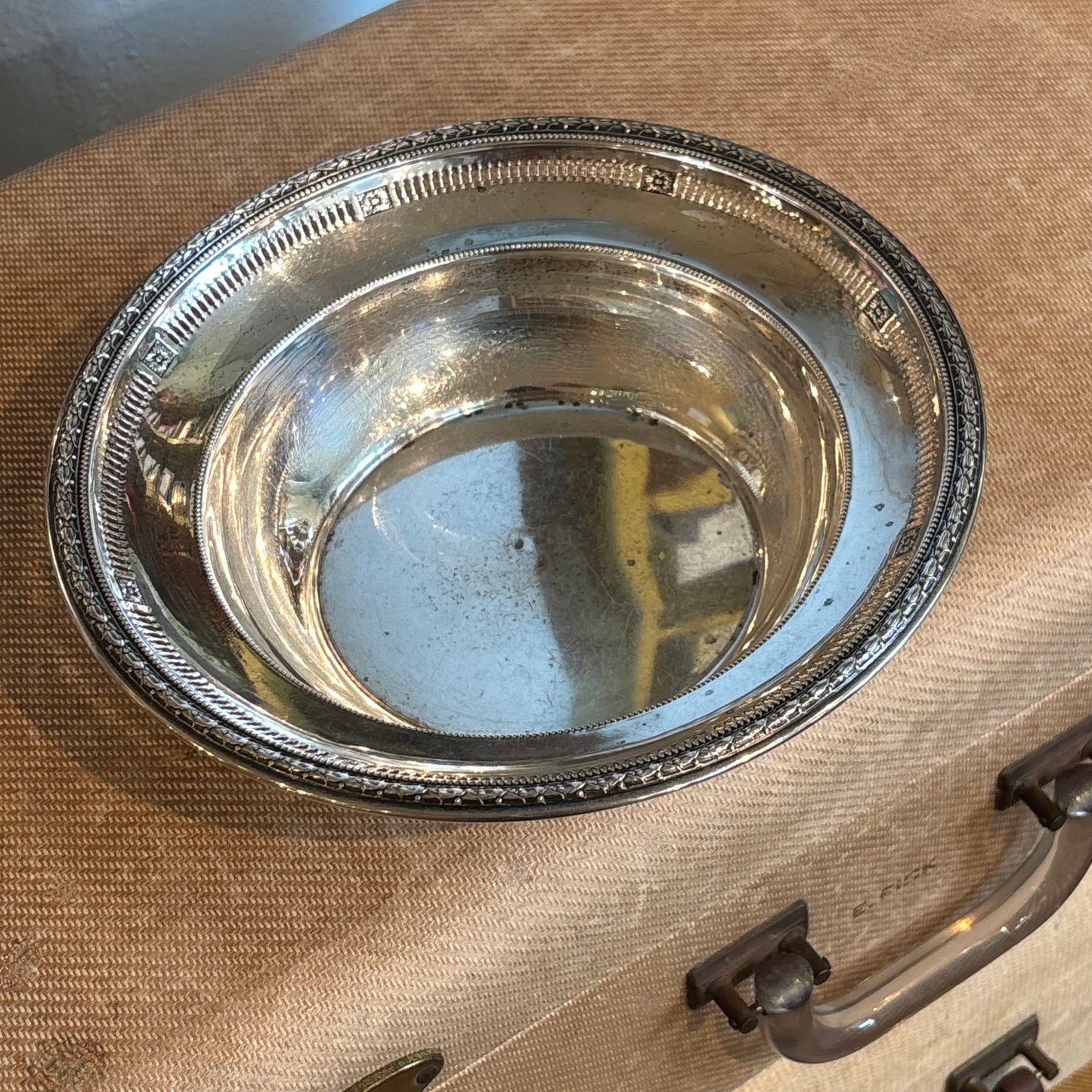 Sterling Silver Fluted Bowl