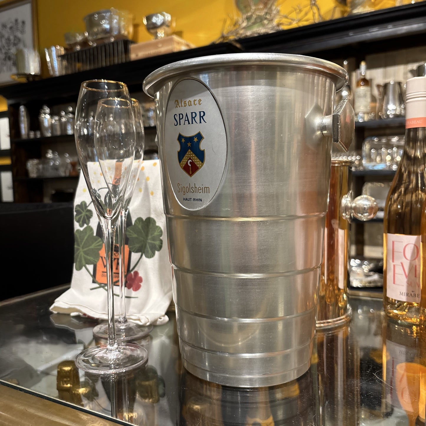 Vintage Alsace Sparr Champagne Bucket