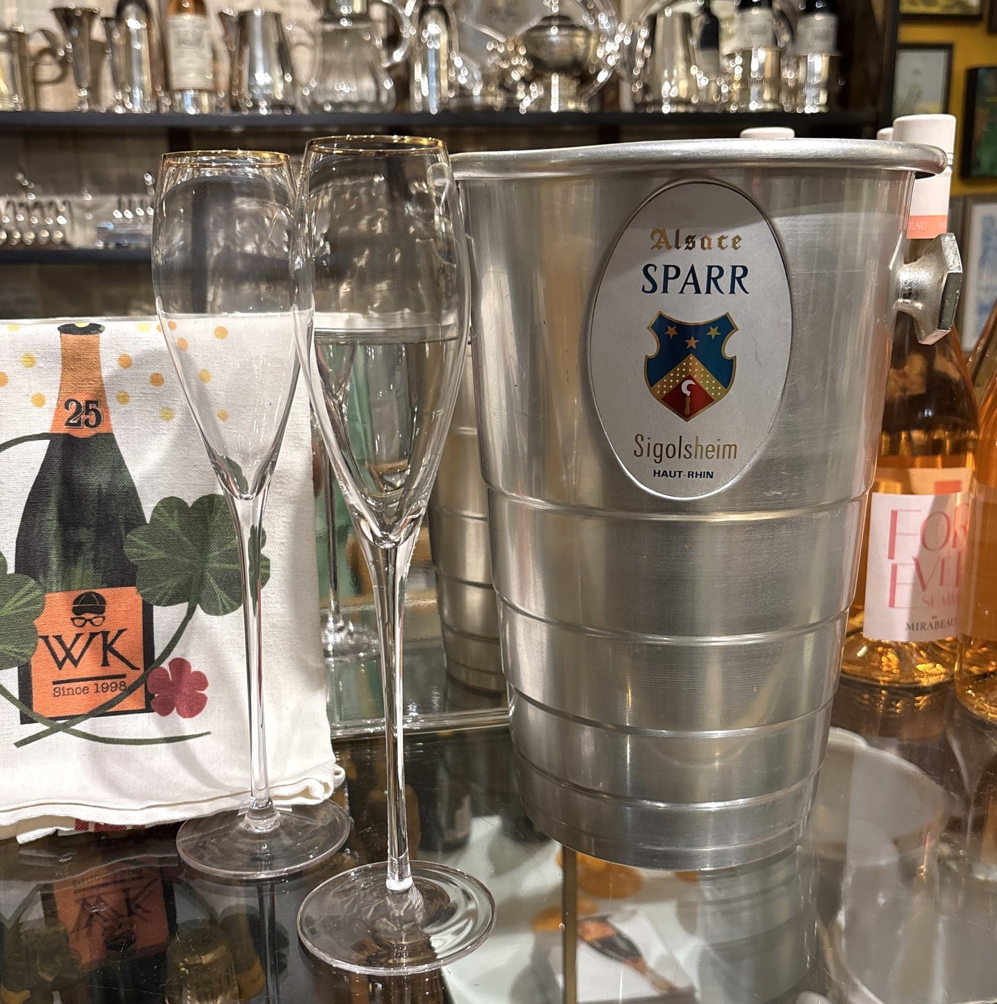 Vintage Alsace Sparr Champagne Bucket