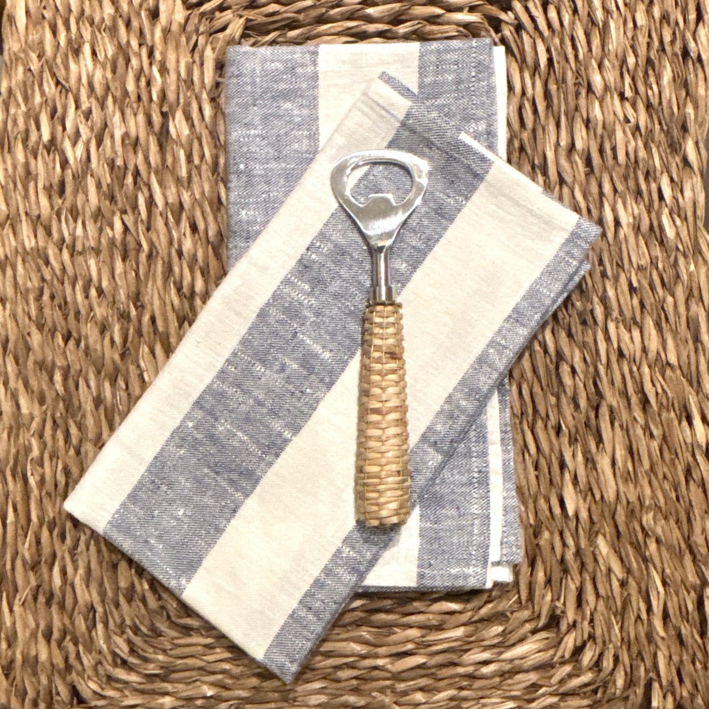 Philippe Indigo Linen Napkin Set