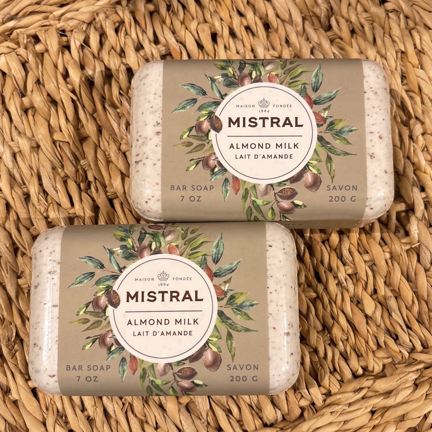 Exfoliating Almond Bar Soap