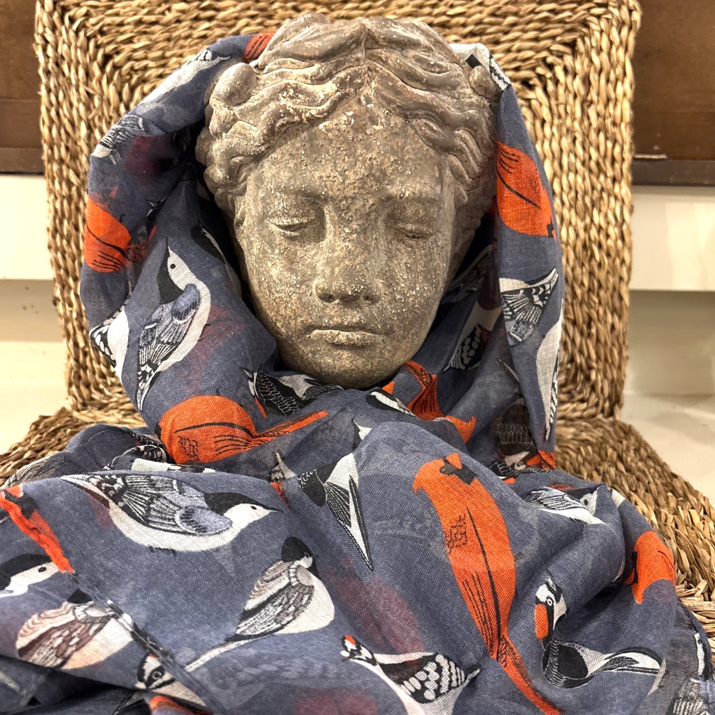 Songbird Grey Scarf