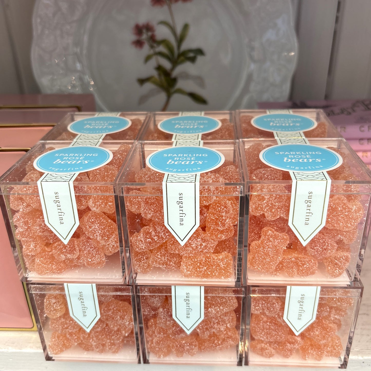 Sparkling Rose Bears Gummy Candy