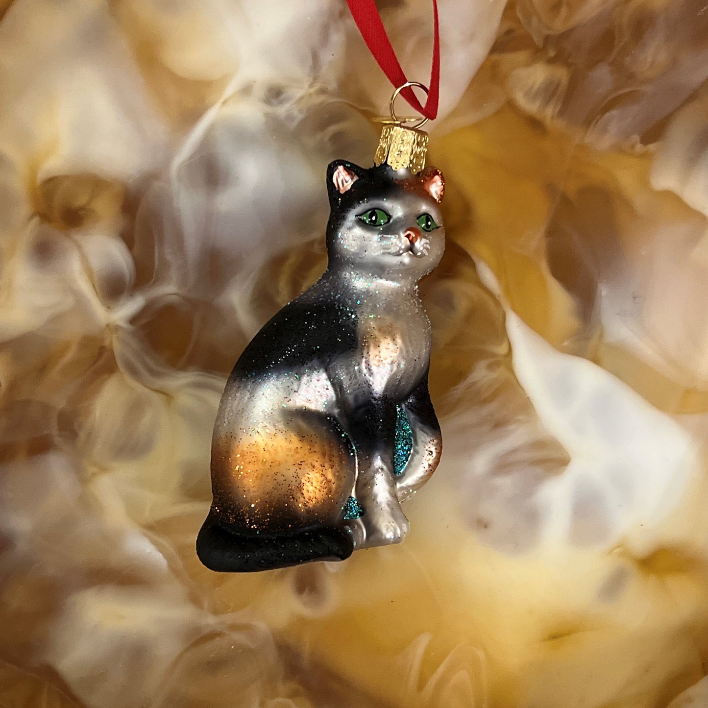 Calico Cat Ornament