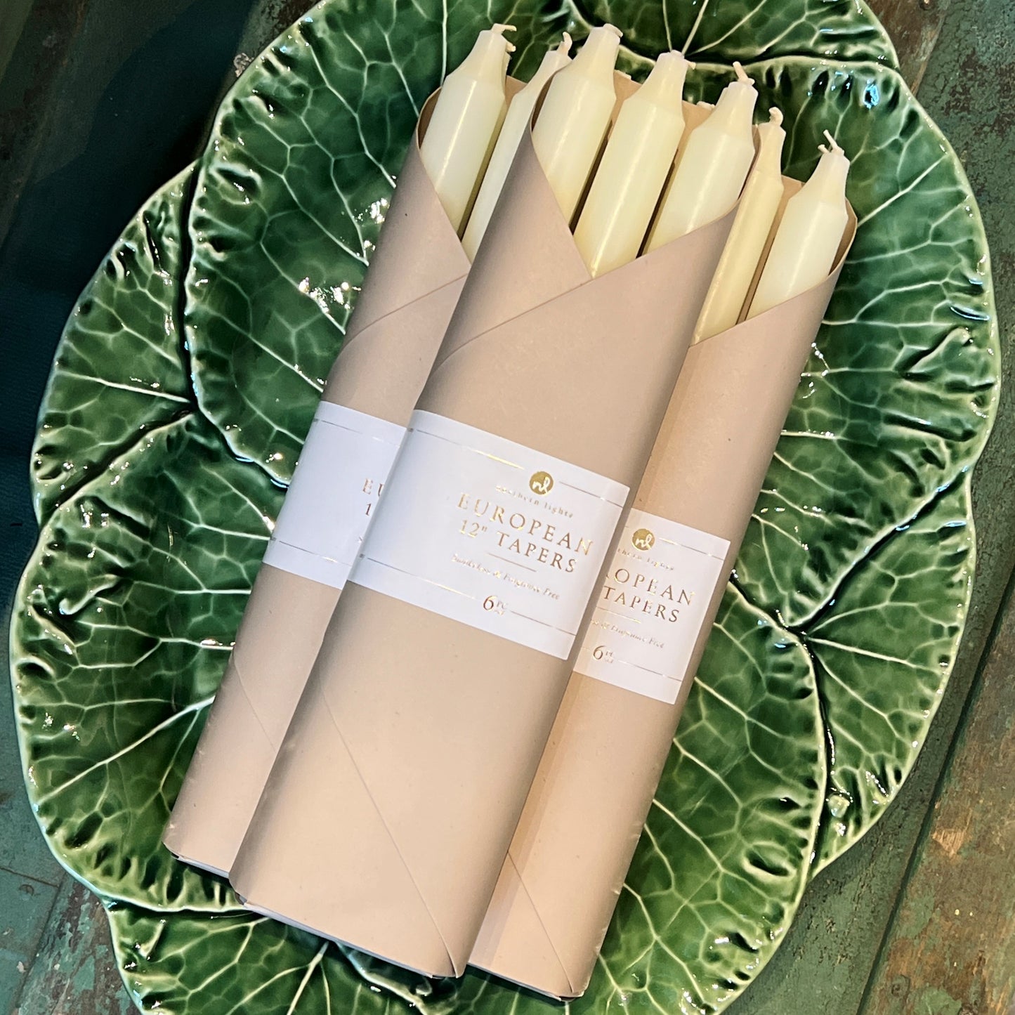 Ivory European Taper Set