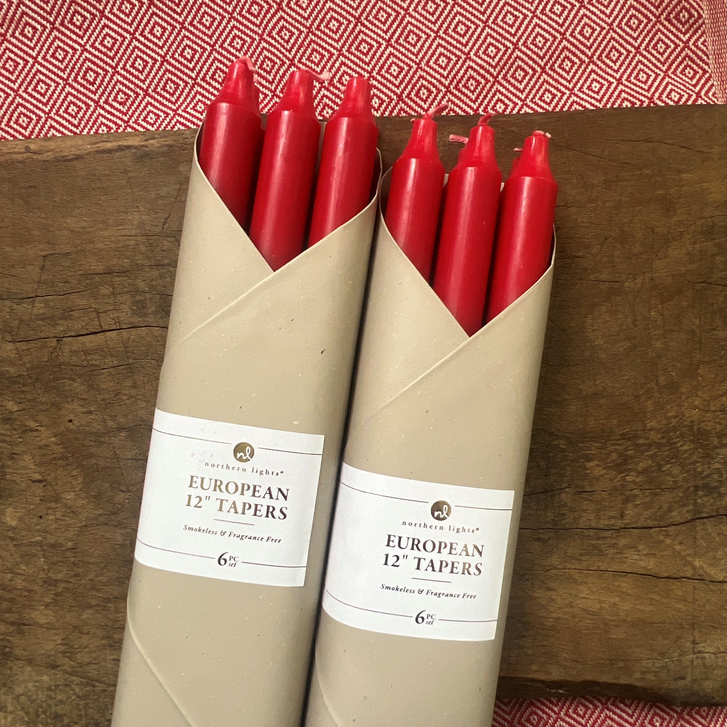 Crimson European Taper Set