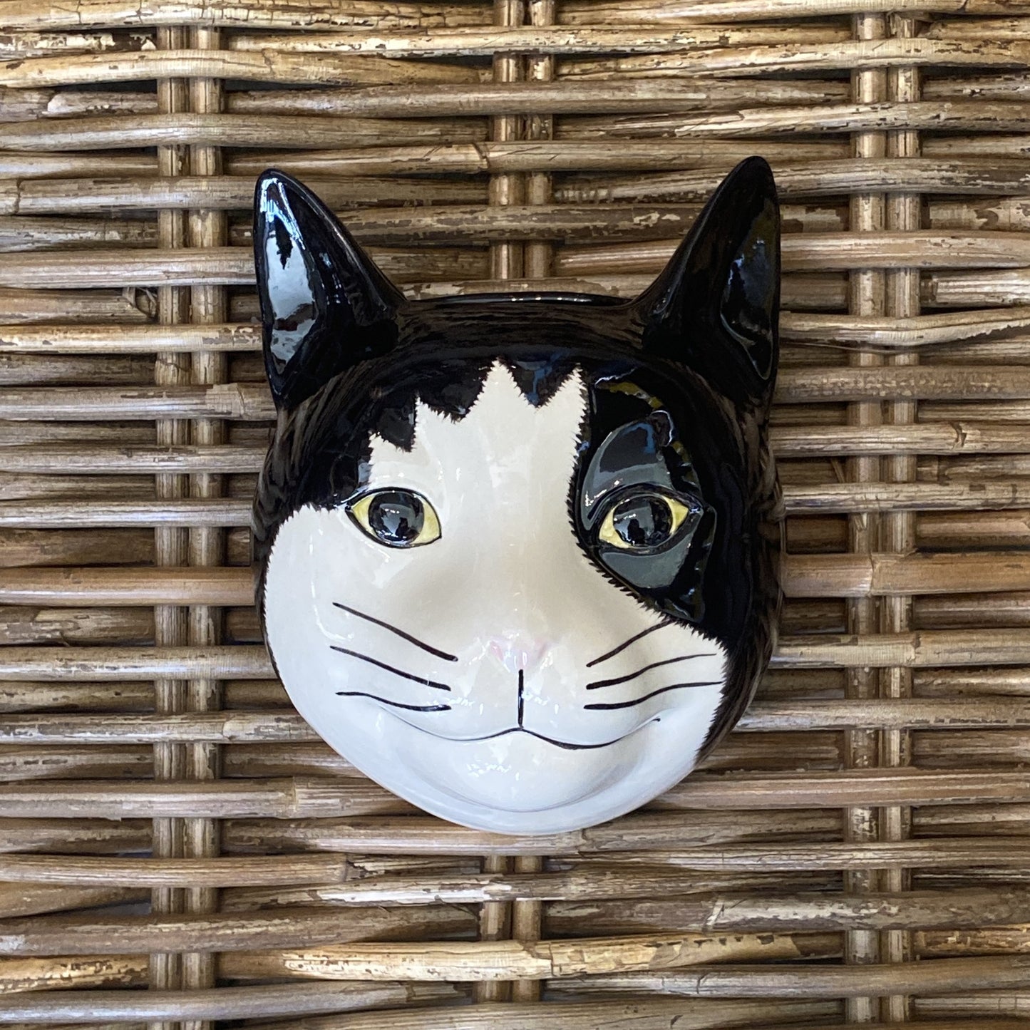 Barney the Cat Wall Vase
