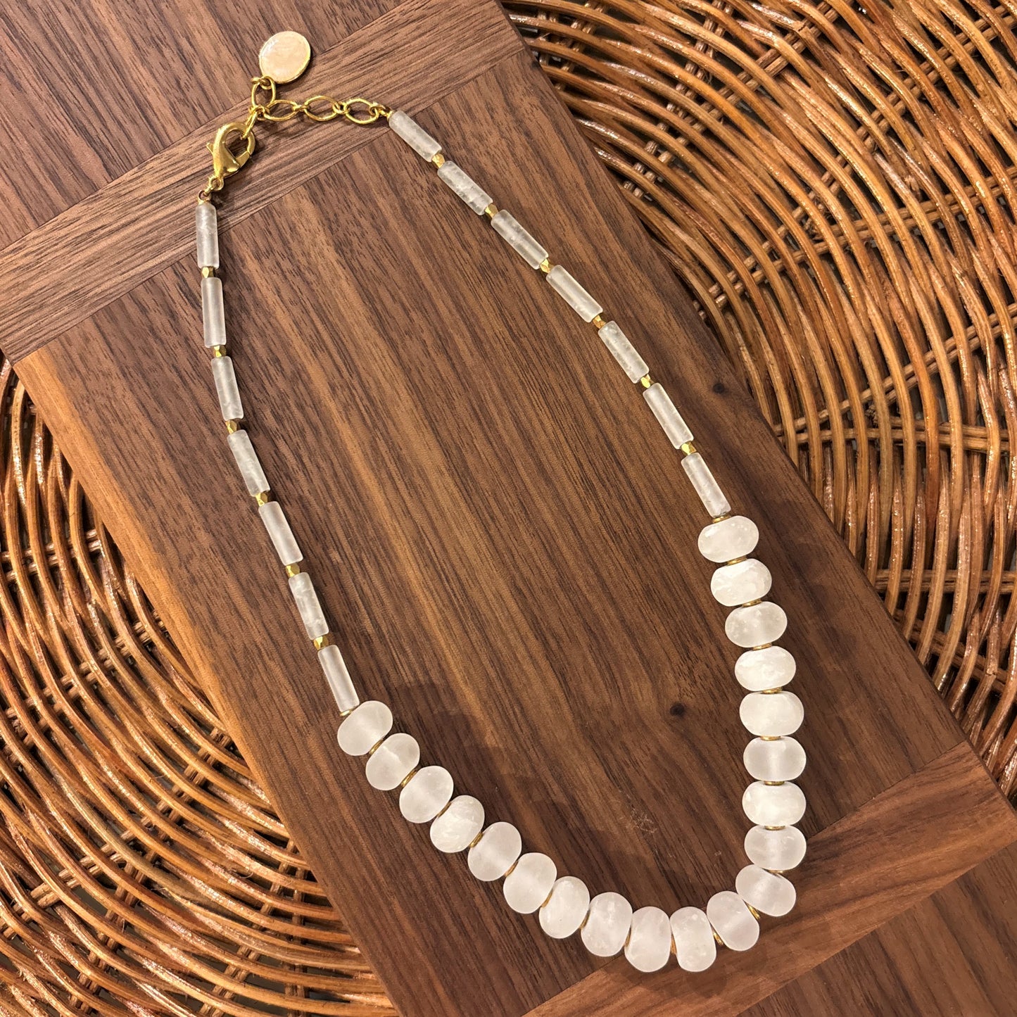 Lumiere Rock Crystal Necklace