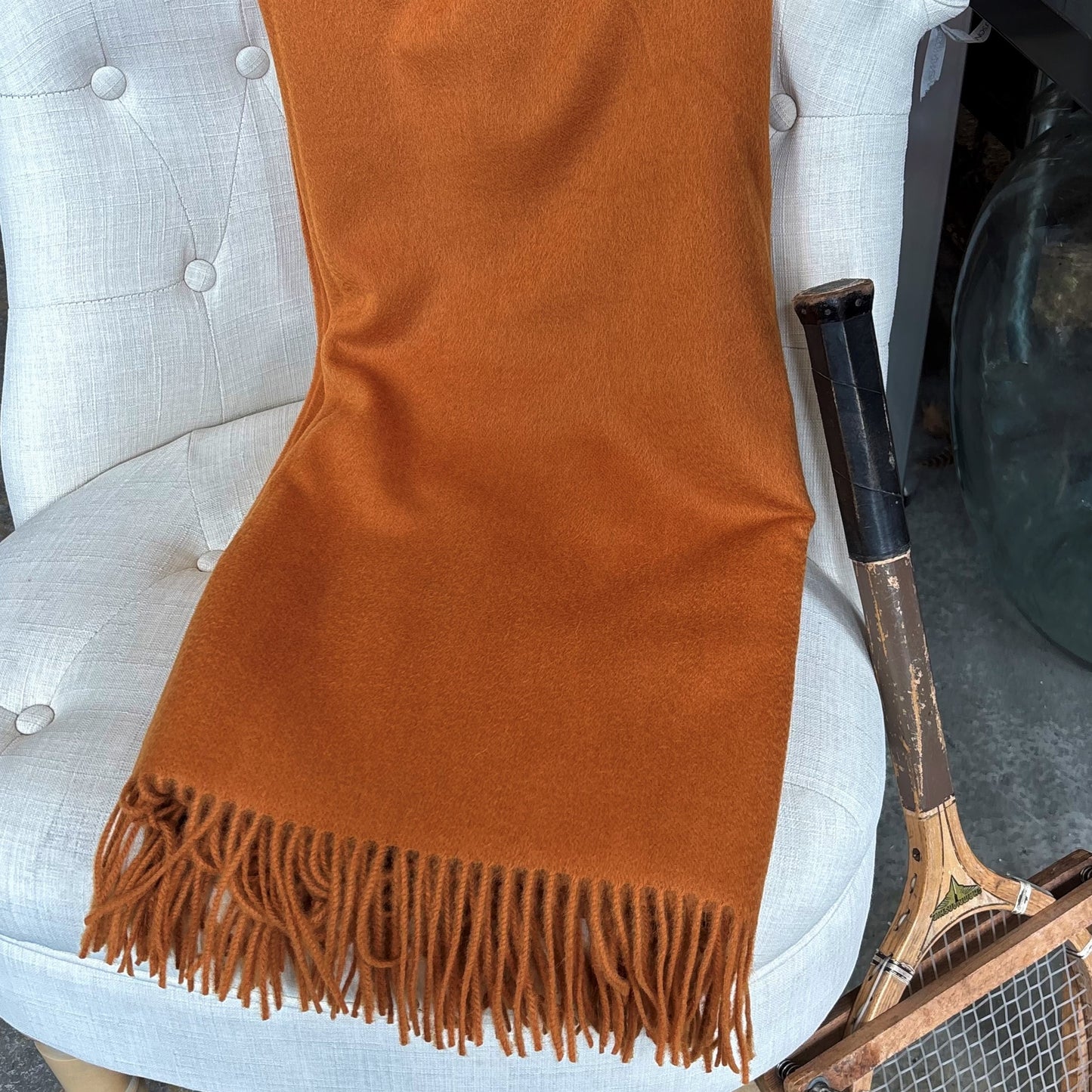 Golden Scotch Throw