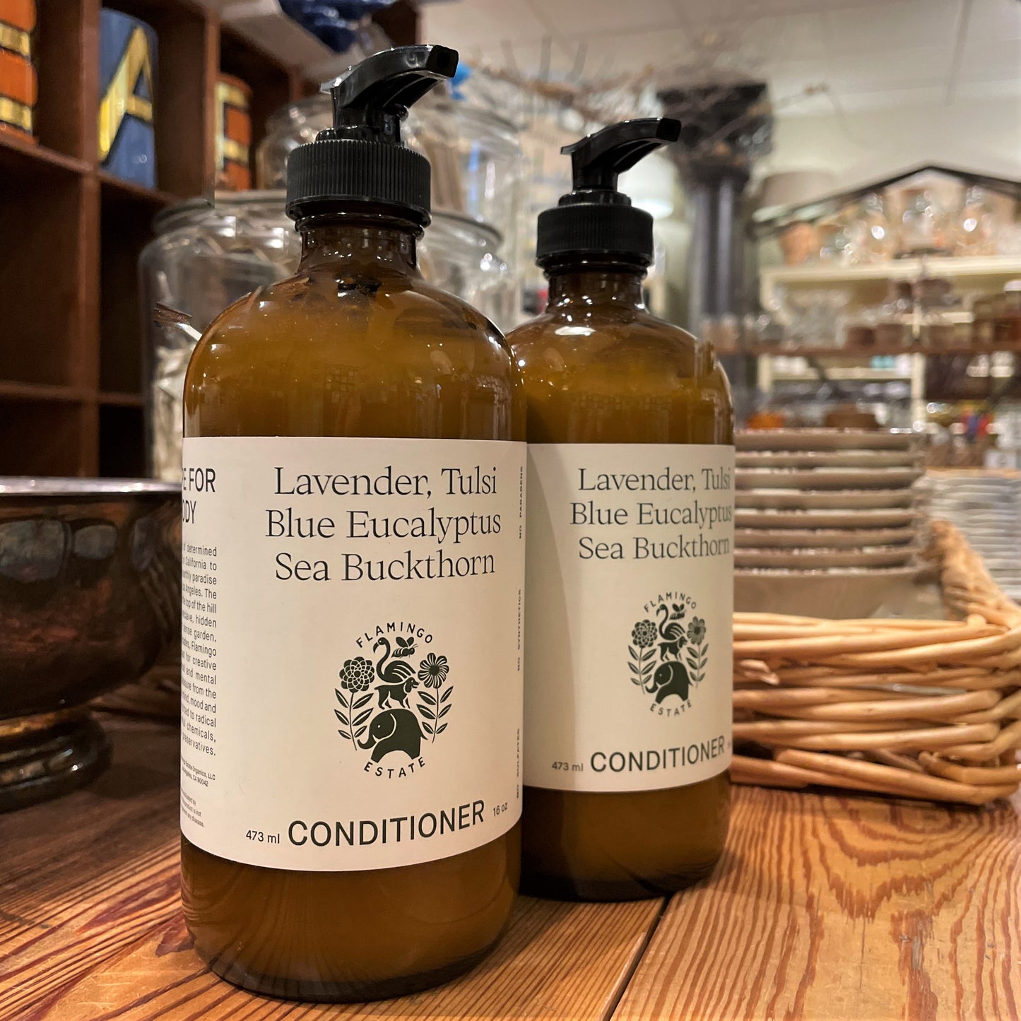 Flamingo Estate Conditioner in Lavender, Eucalyptus, Buckthorn