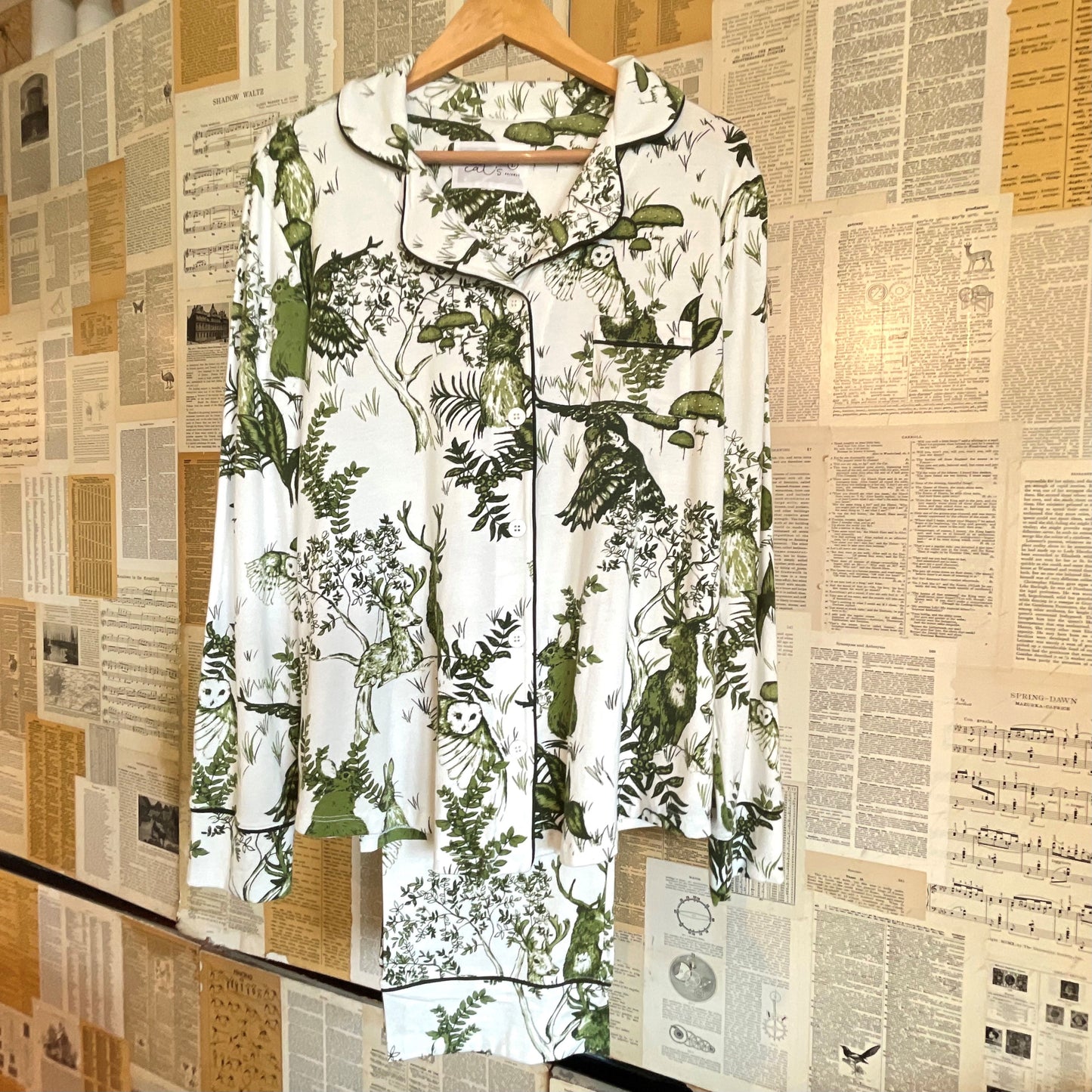 Woodside Knit Pajama Set, Small