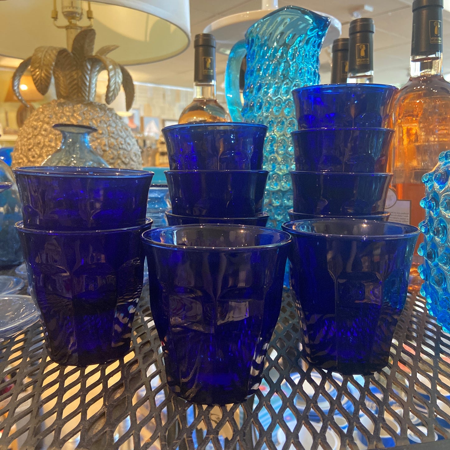 Sapphire French Bistro Glass, Small