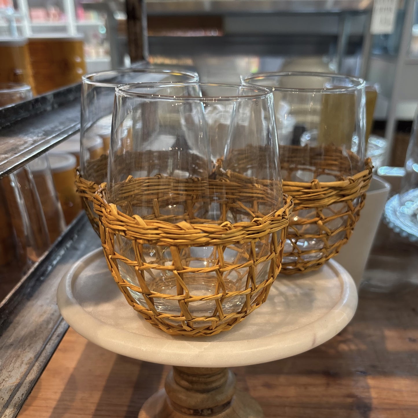 Rattan Wrap Tumbler