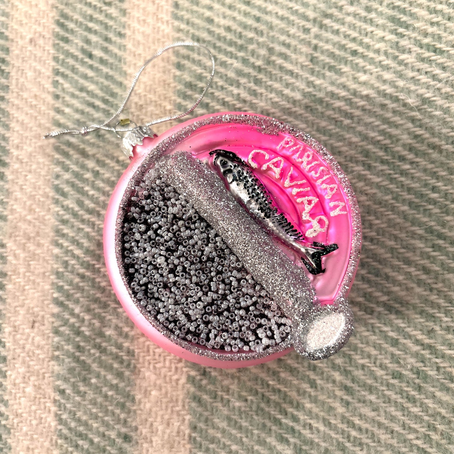 Pink Caviar Ornament