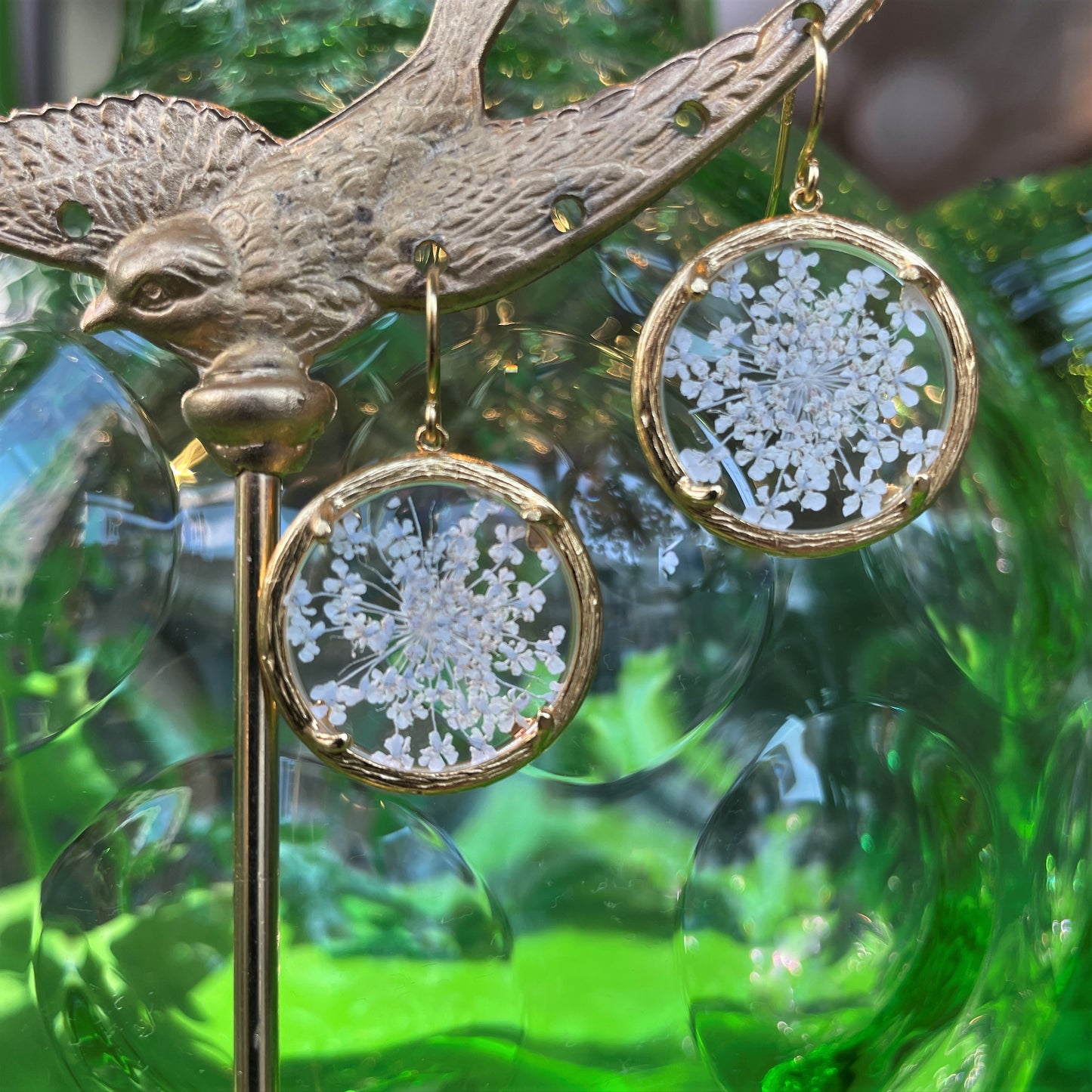 Queen Ann's Lace Earrings