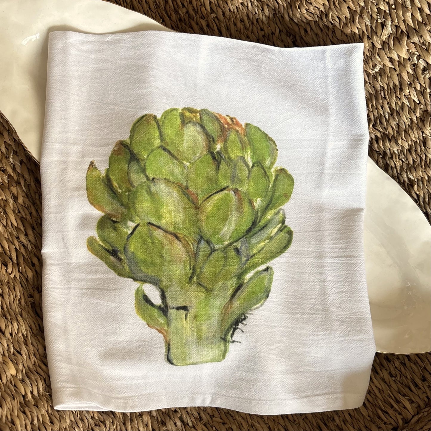 Artichoke Flour Sack Towel