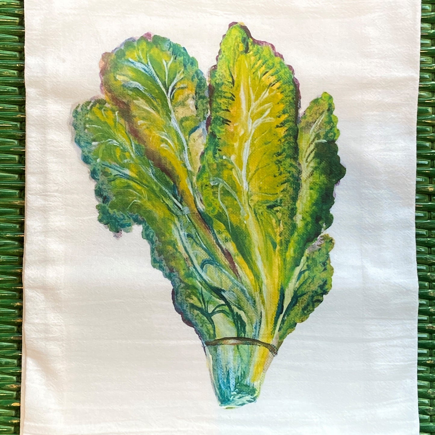 Lettuce Flour Sack Towel