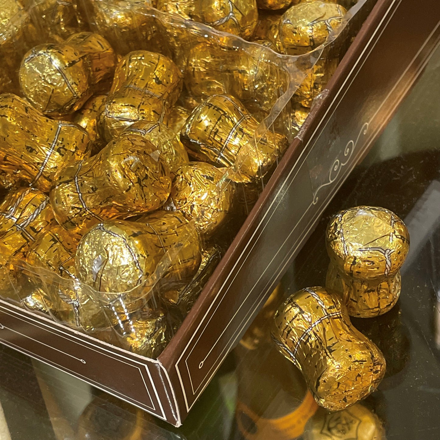 Champagne Chocolate Cork