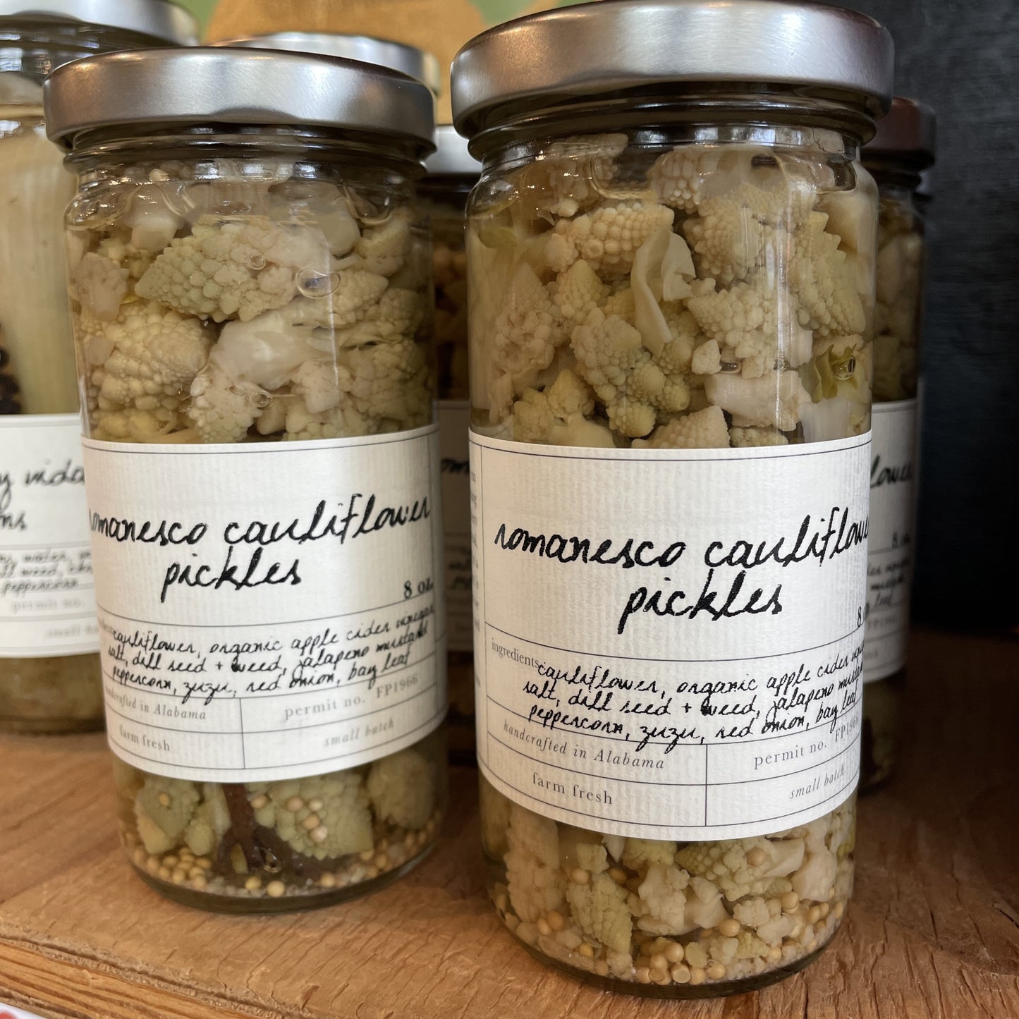 Pickled Romanesco Cauliflower