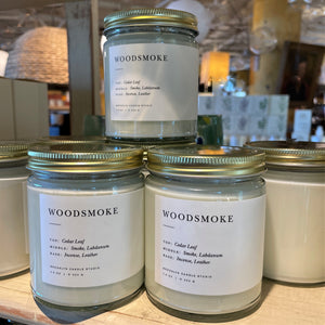 Woodsmoke Jar Candle