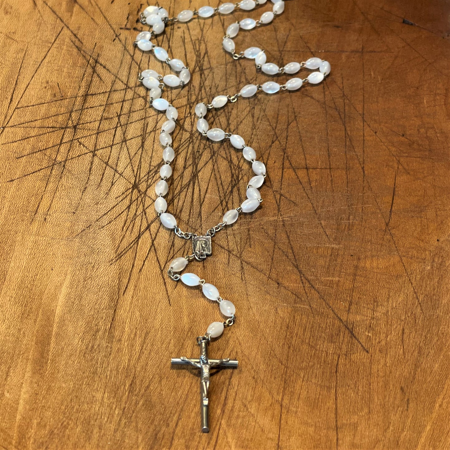 Mother of Pearl French Rosary