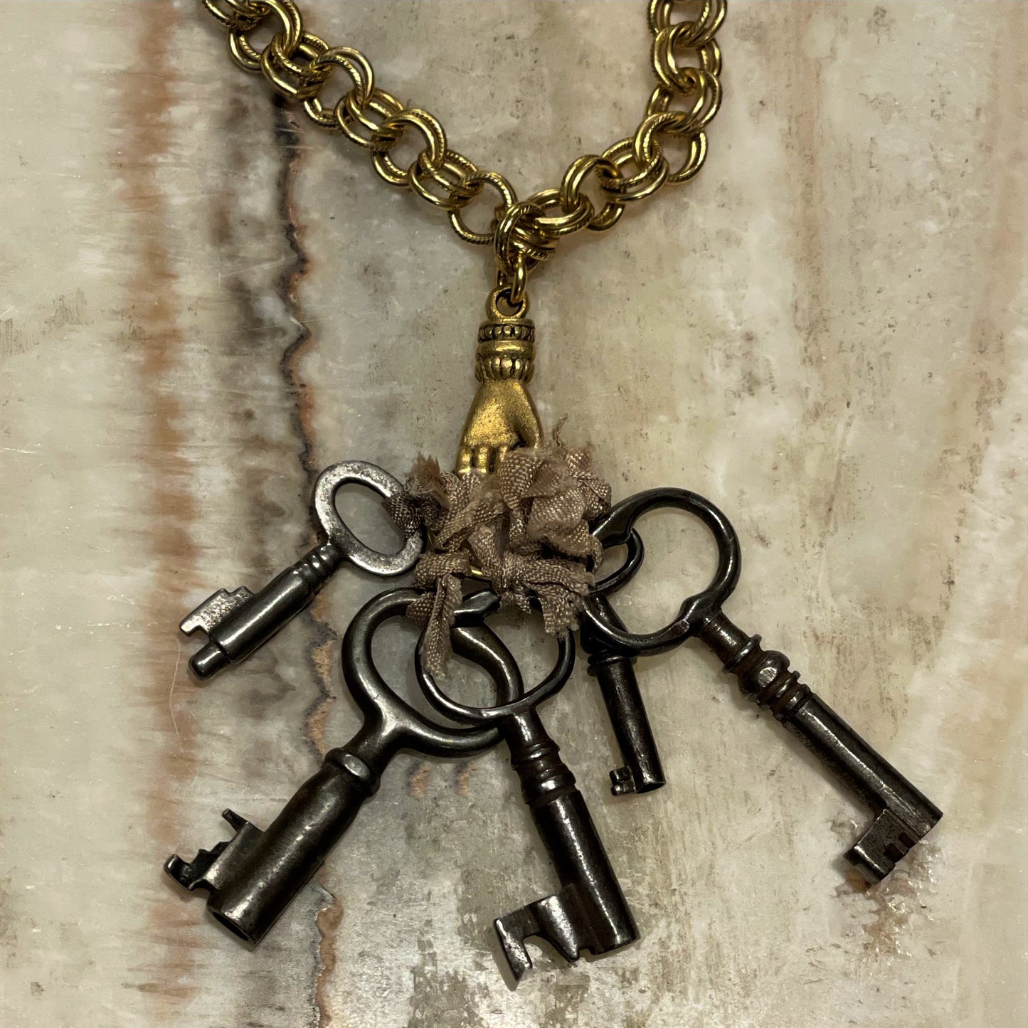 Vintage Key Necklace