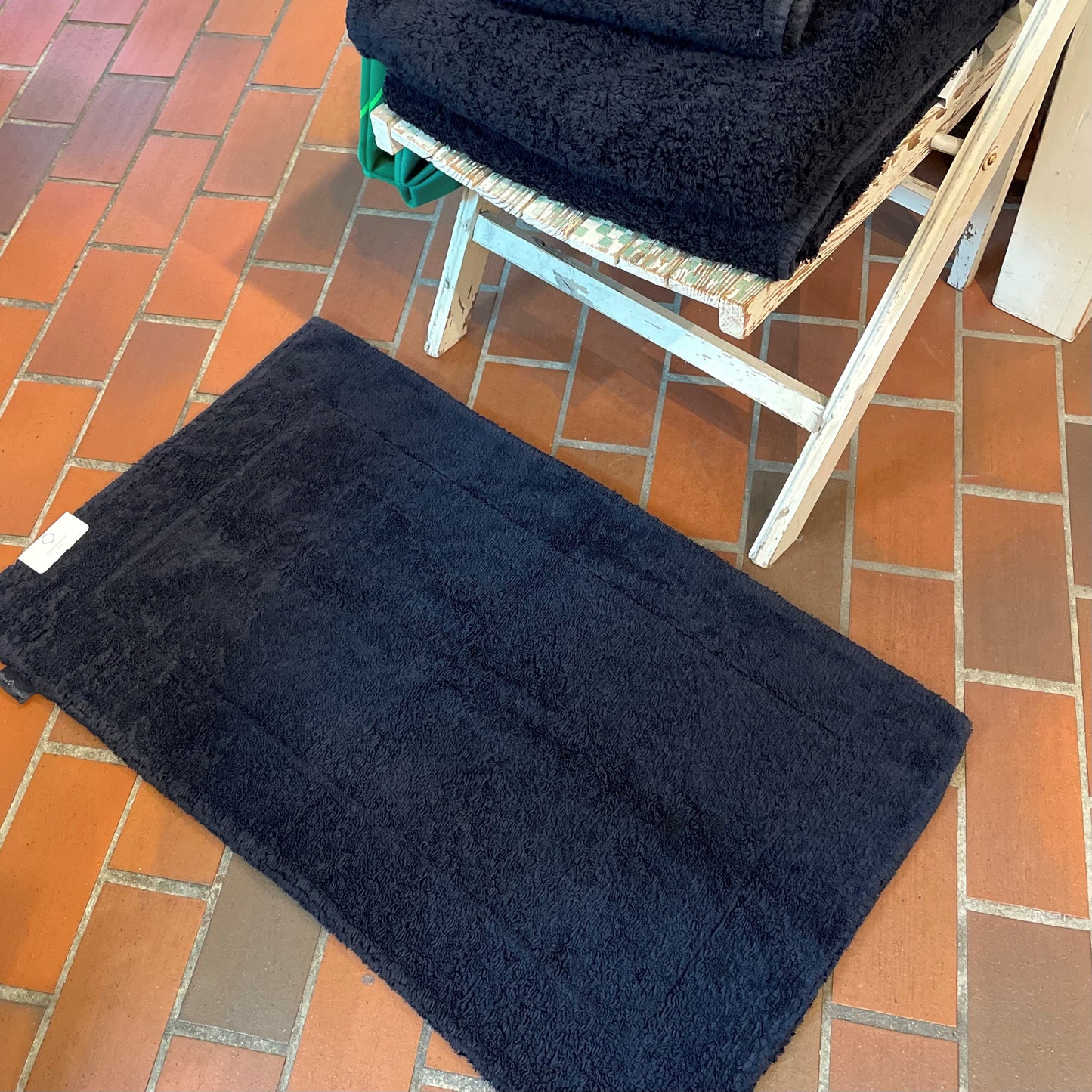 Black Bath Mat