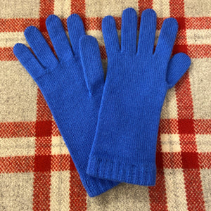 Ork Blue Woman Cashmere Gloves