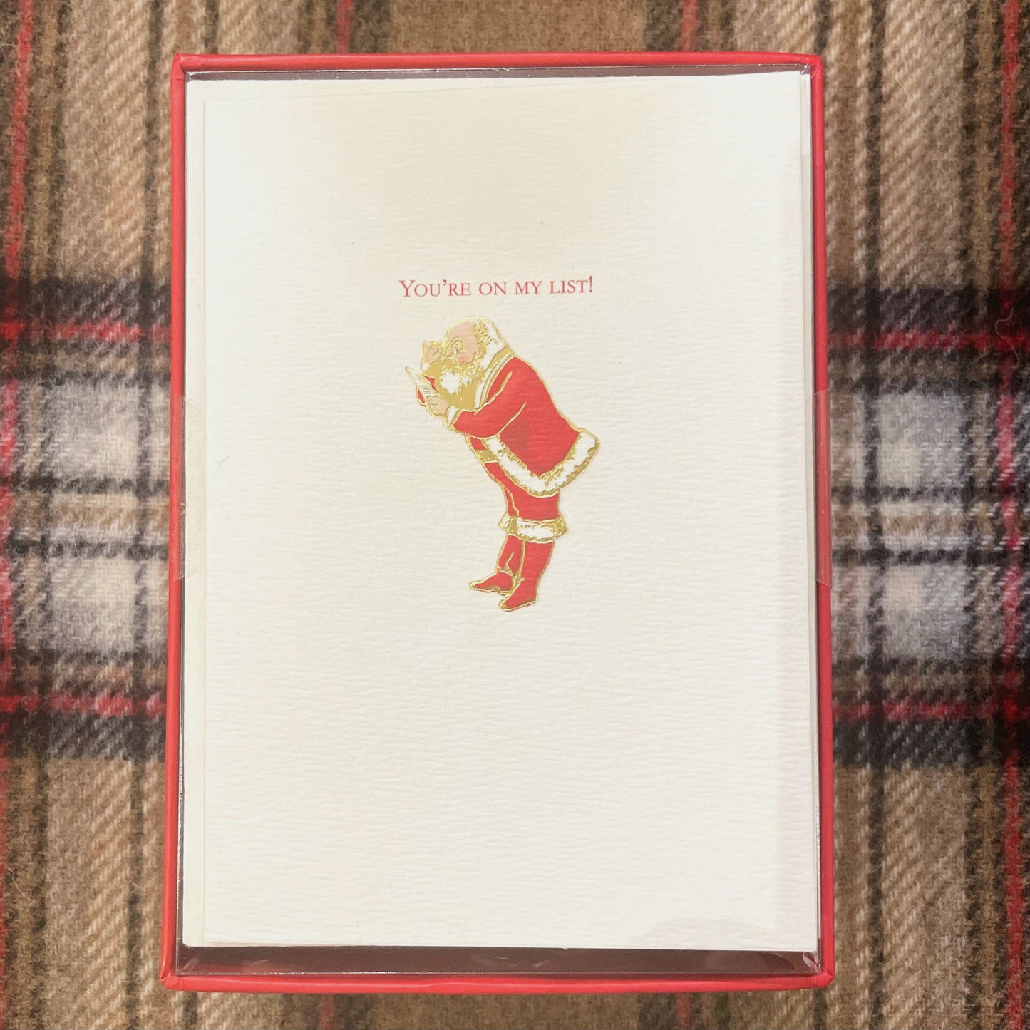 You're On My List Boxed Cards