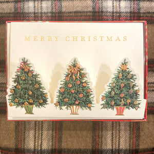 Christmas Tree Trio Boxed Cards