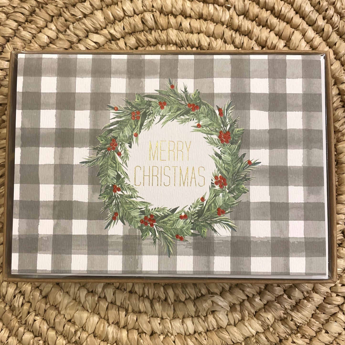 Plaid Large Classic Boxed Cards