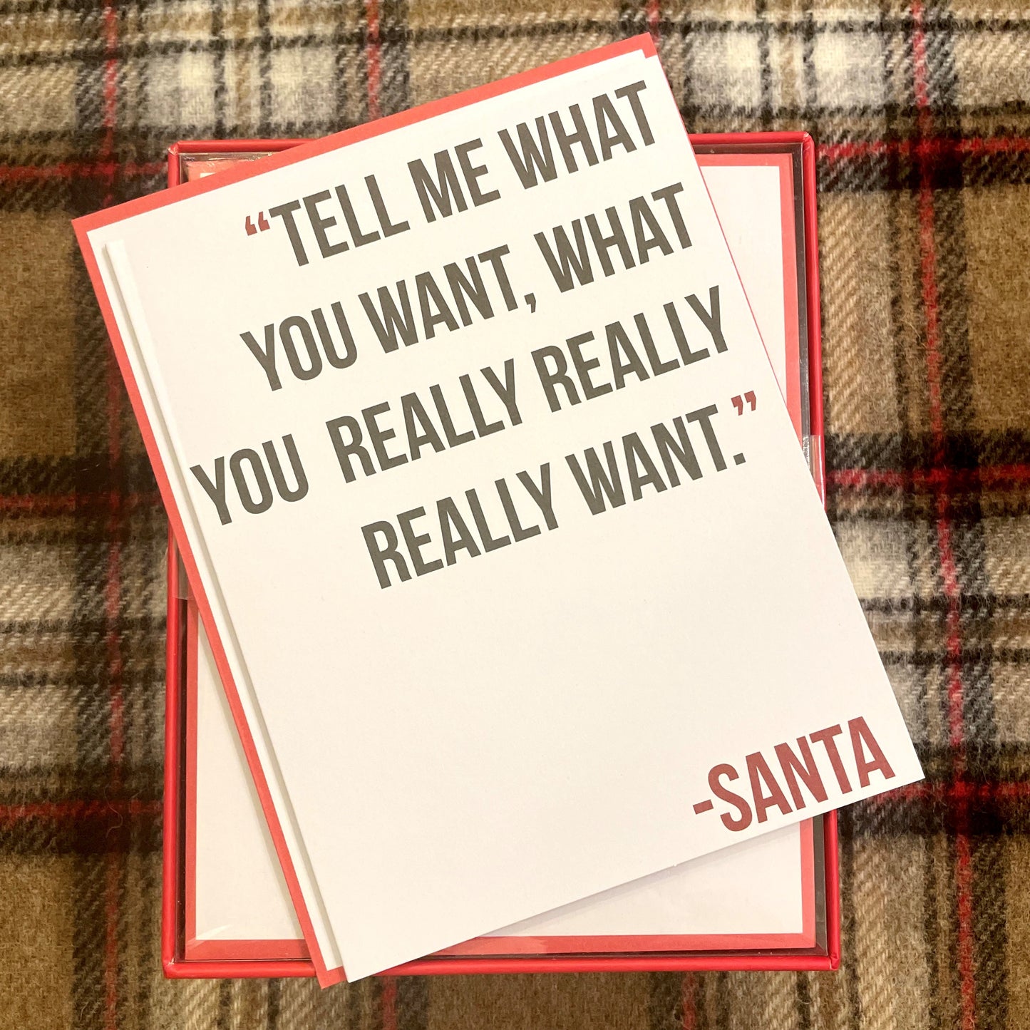 Tell Me What Xmas Boxed Cards