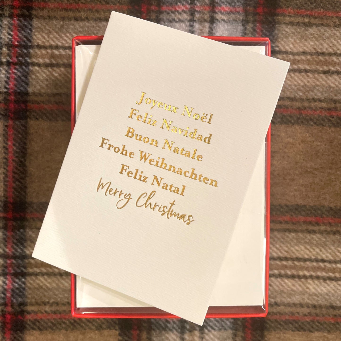 Language Holidays Boxed Cards