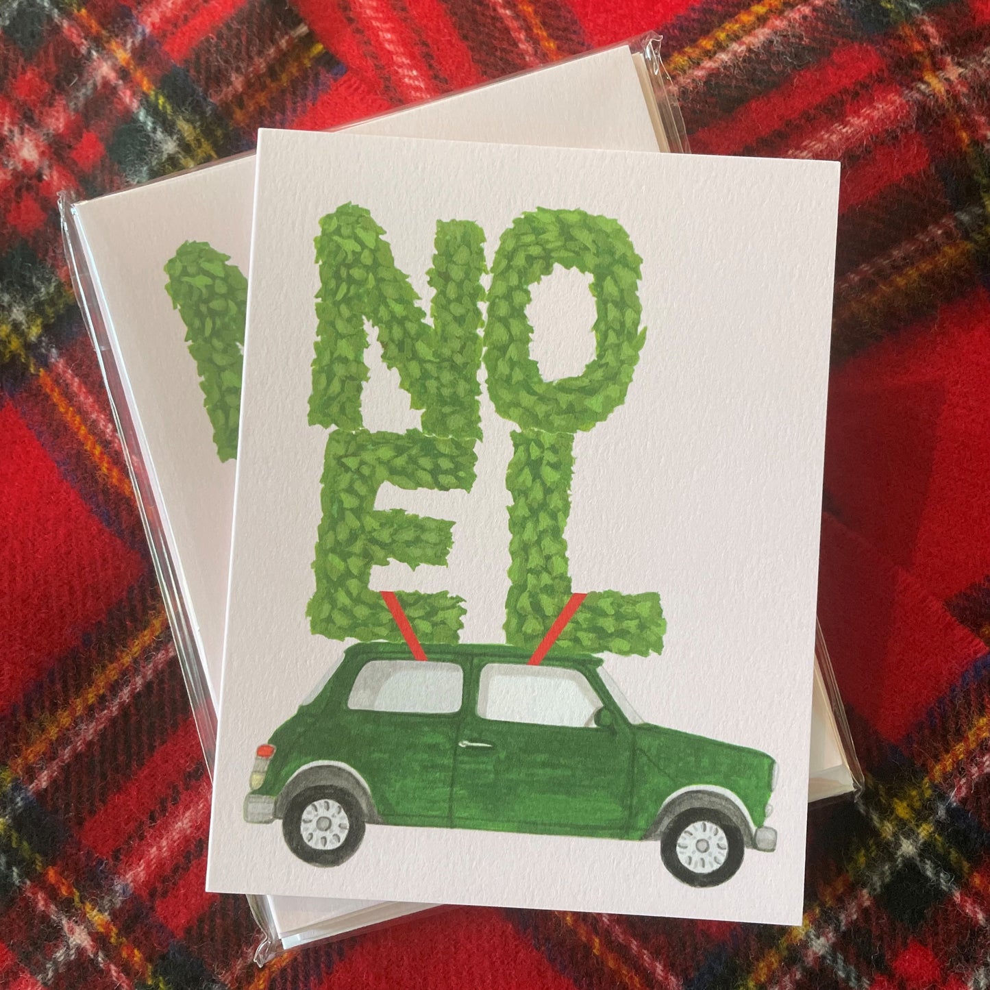 Noel Car Boxed Cards