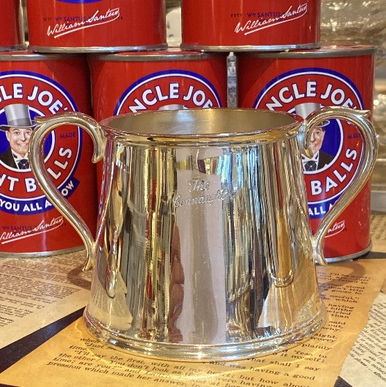 Vintage Silver Sugar Bowl Large