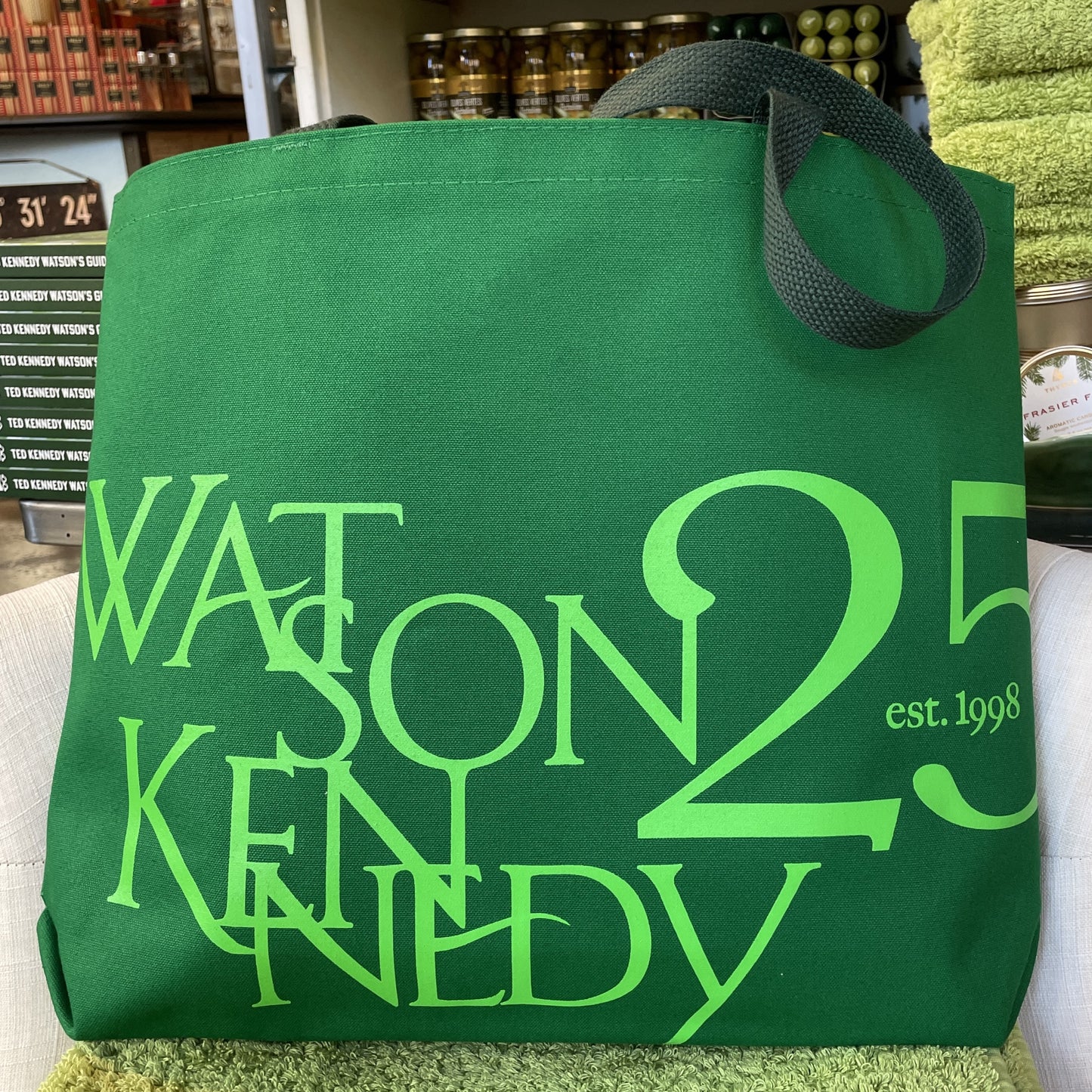 WK 25th Anniversary Green Tote
