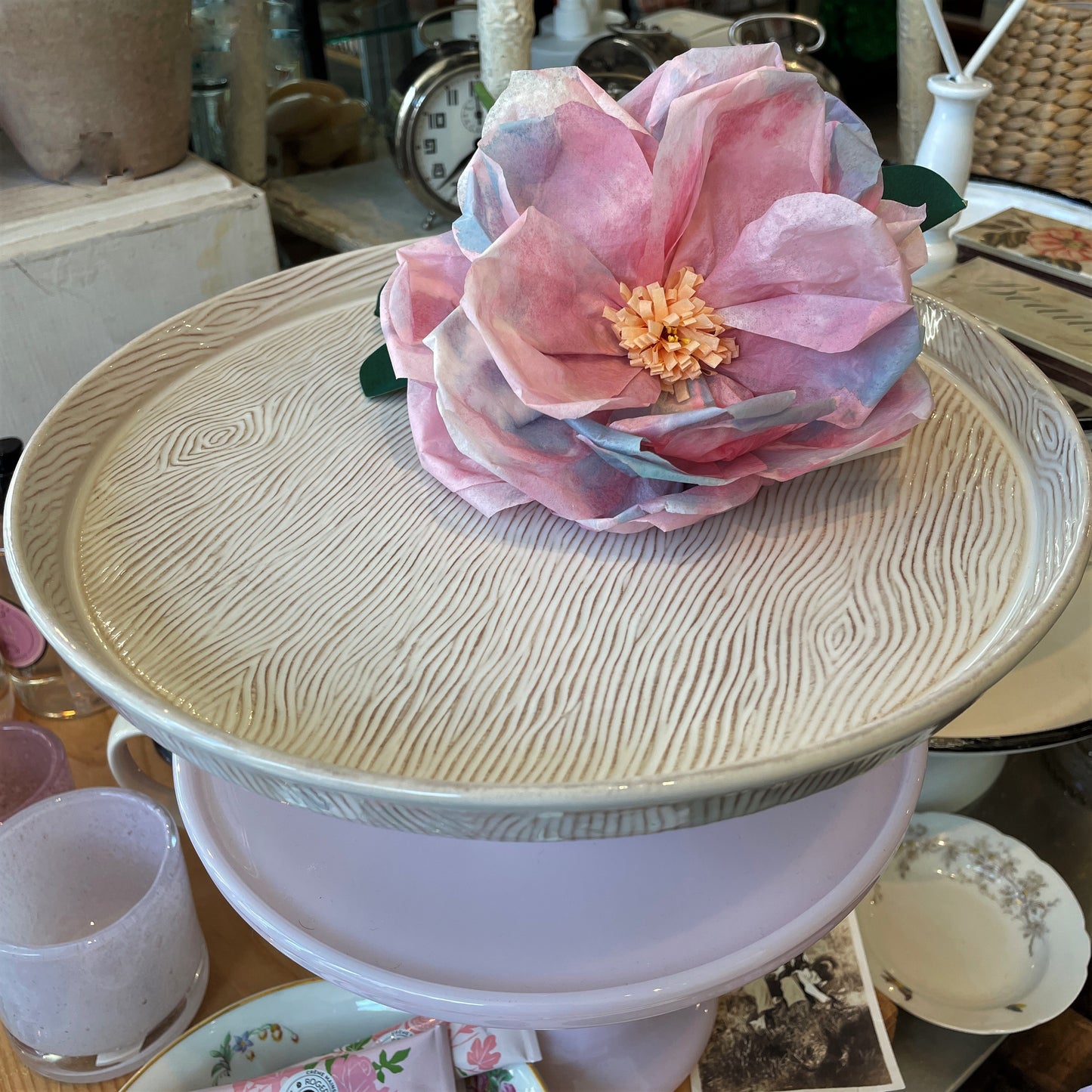 Bleheim Oalze Cake Plate