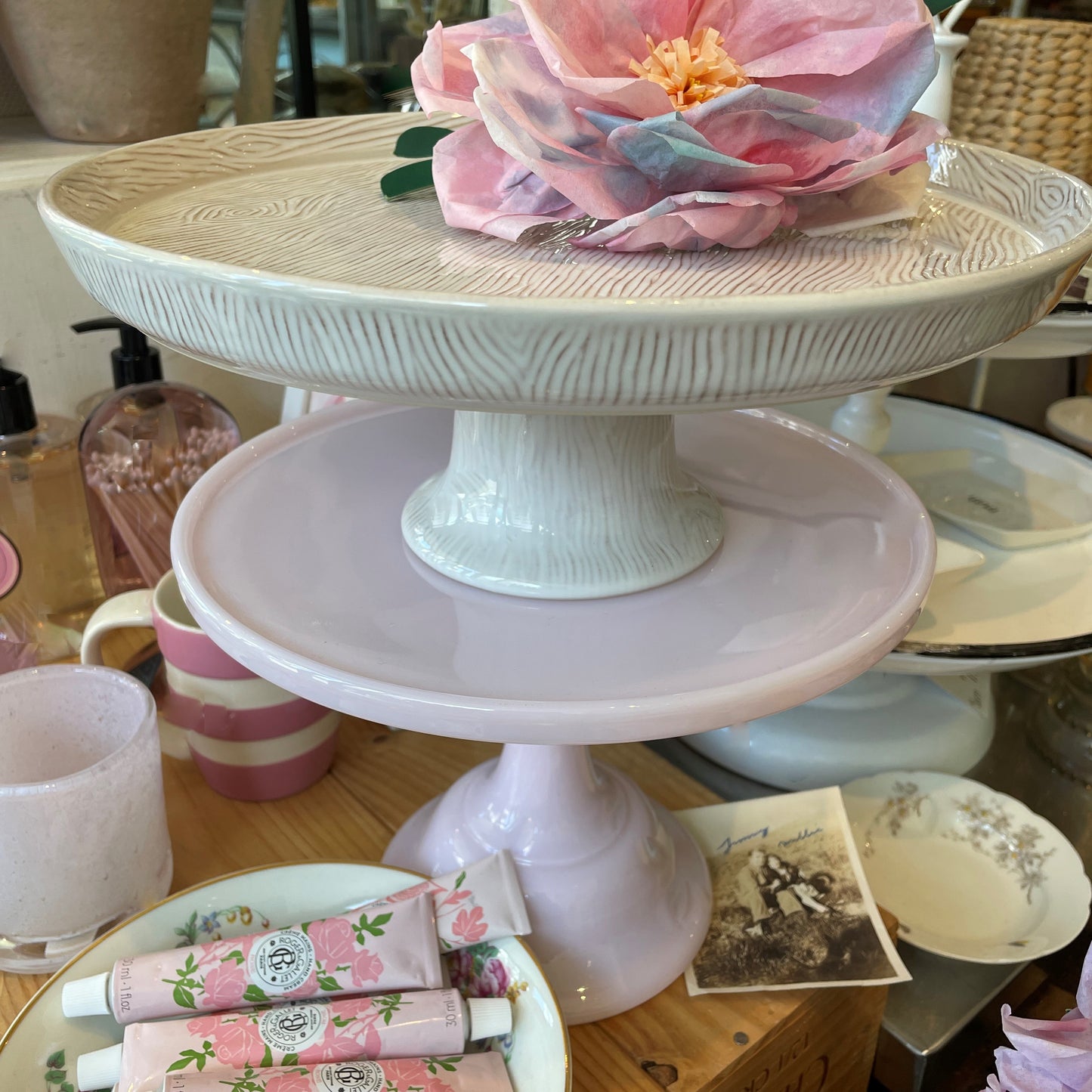 Bleheim Oalze Cake Plate