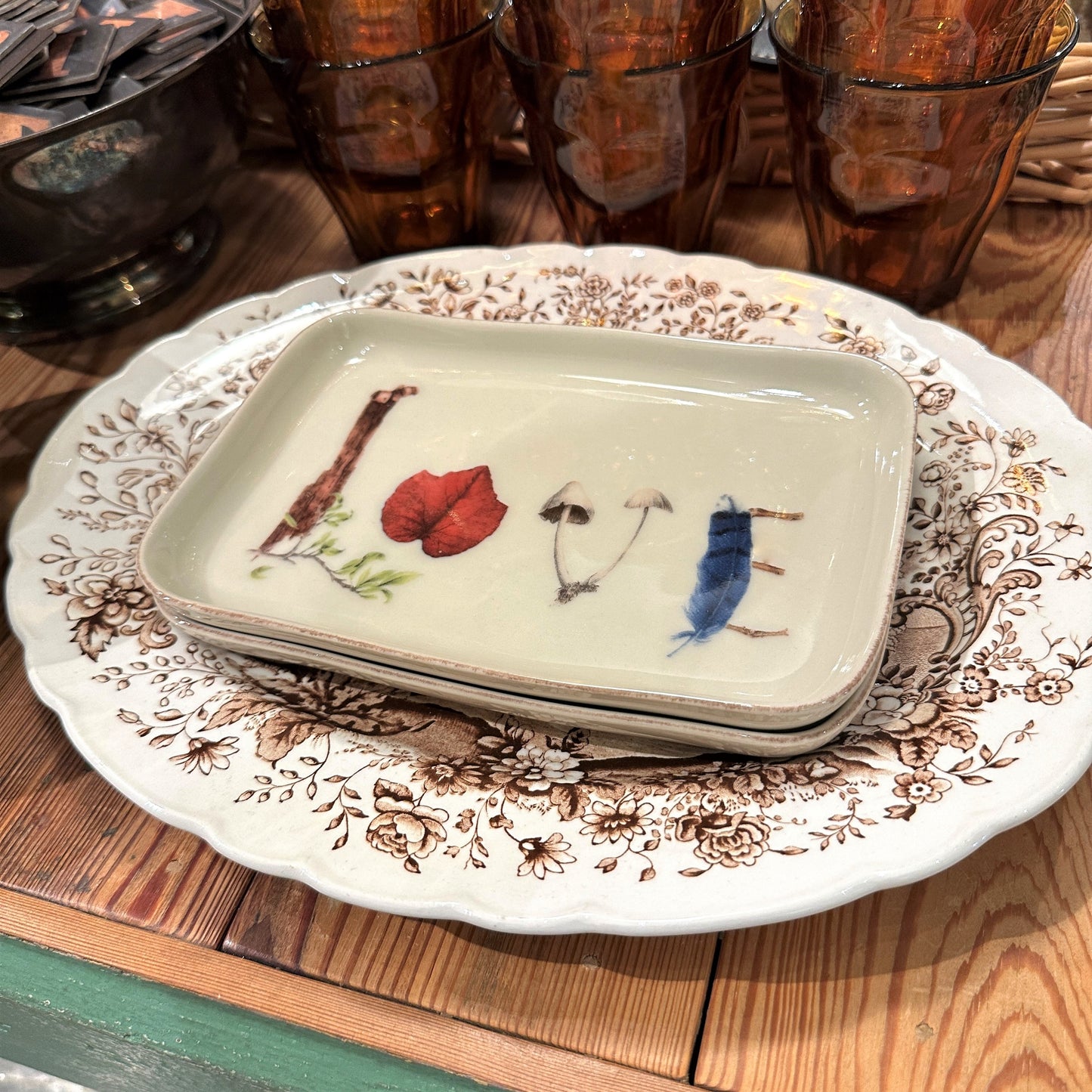 Forest Walk Love Tray