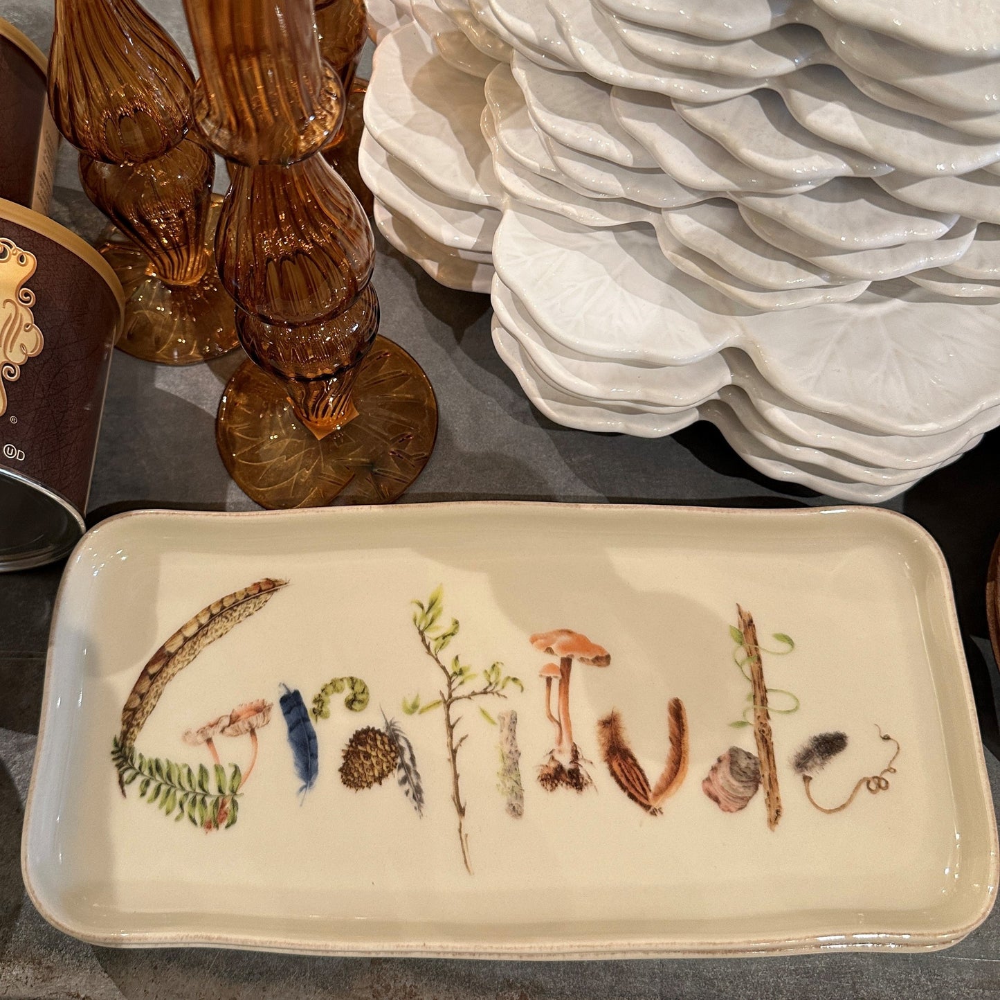 Forest Walk Gratitude Tray