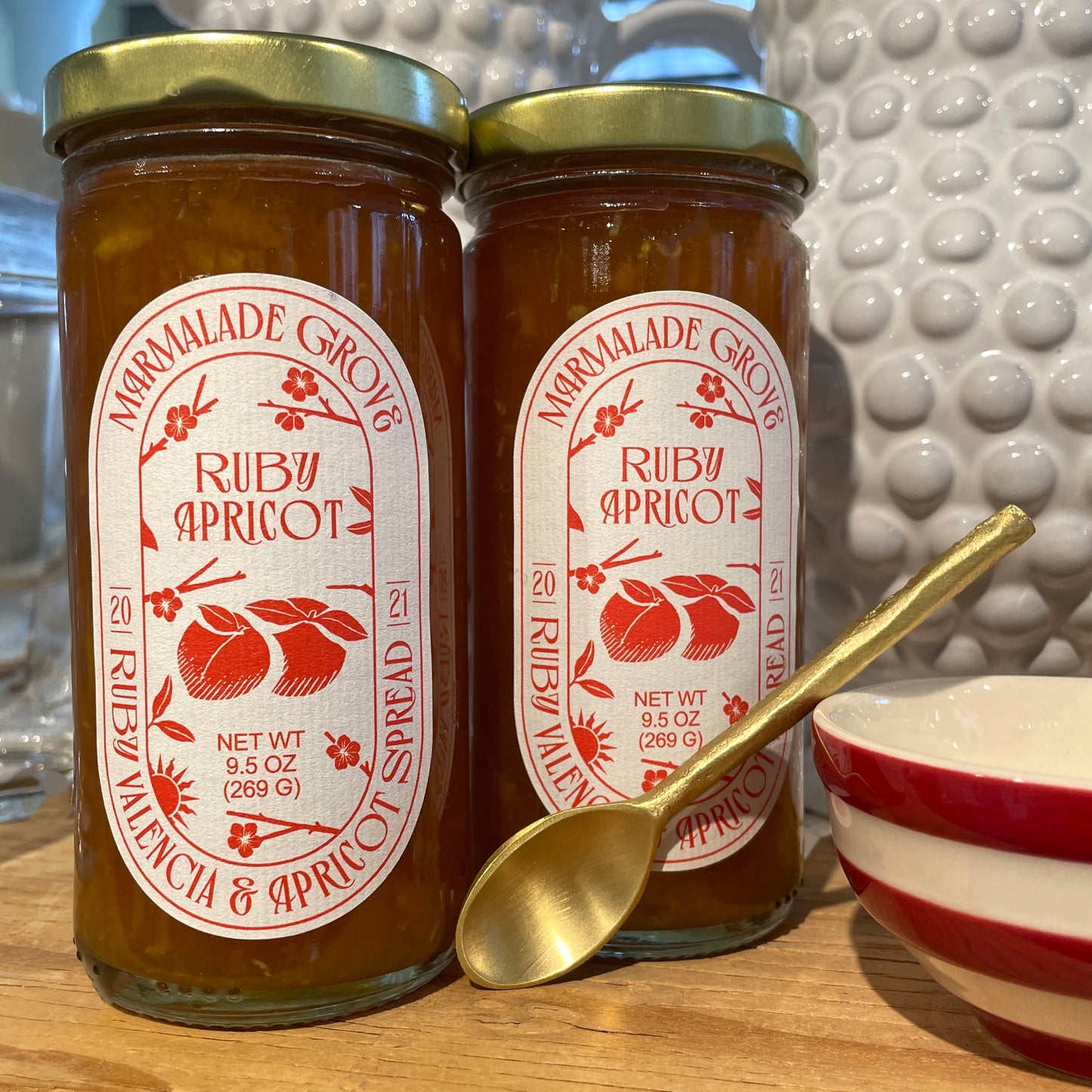 Ruby Valencia & Apricot Spread