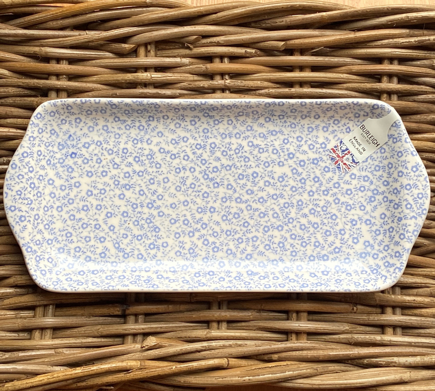 Blue Felicity Sandwich Tray