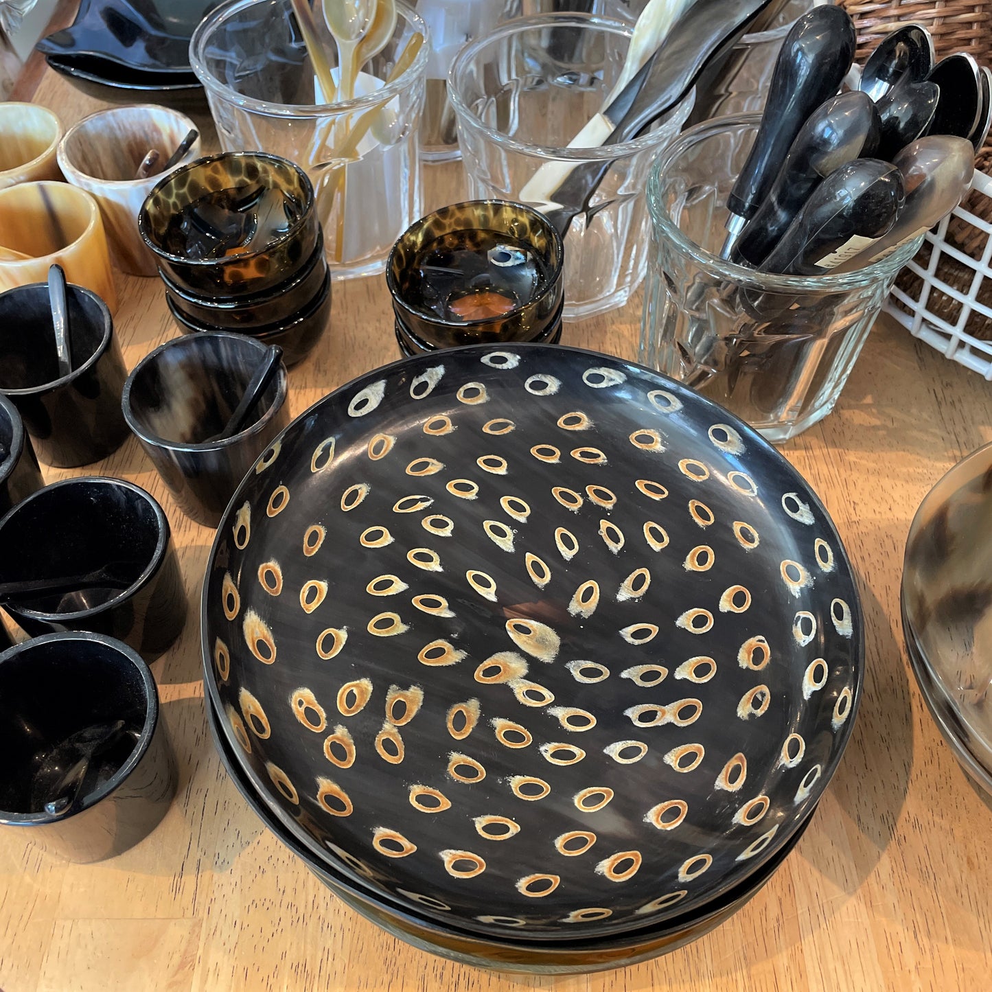 Horn Peacock Plate