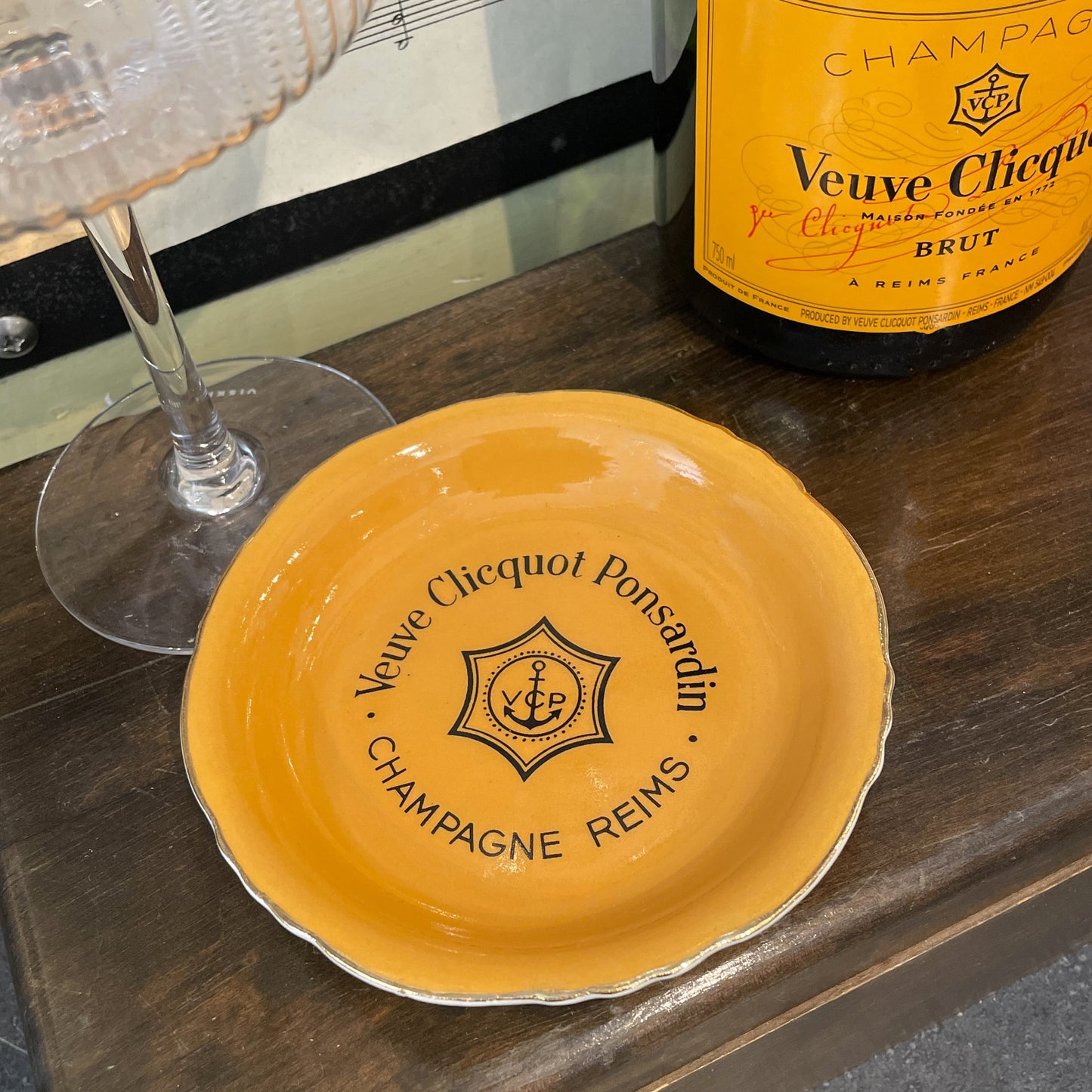Vintage Veuve Reims Tray