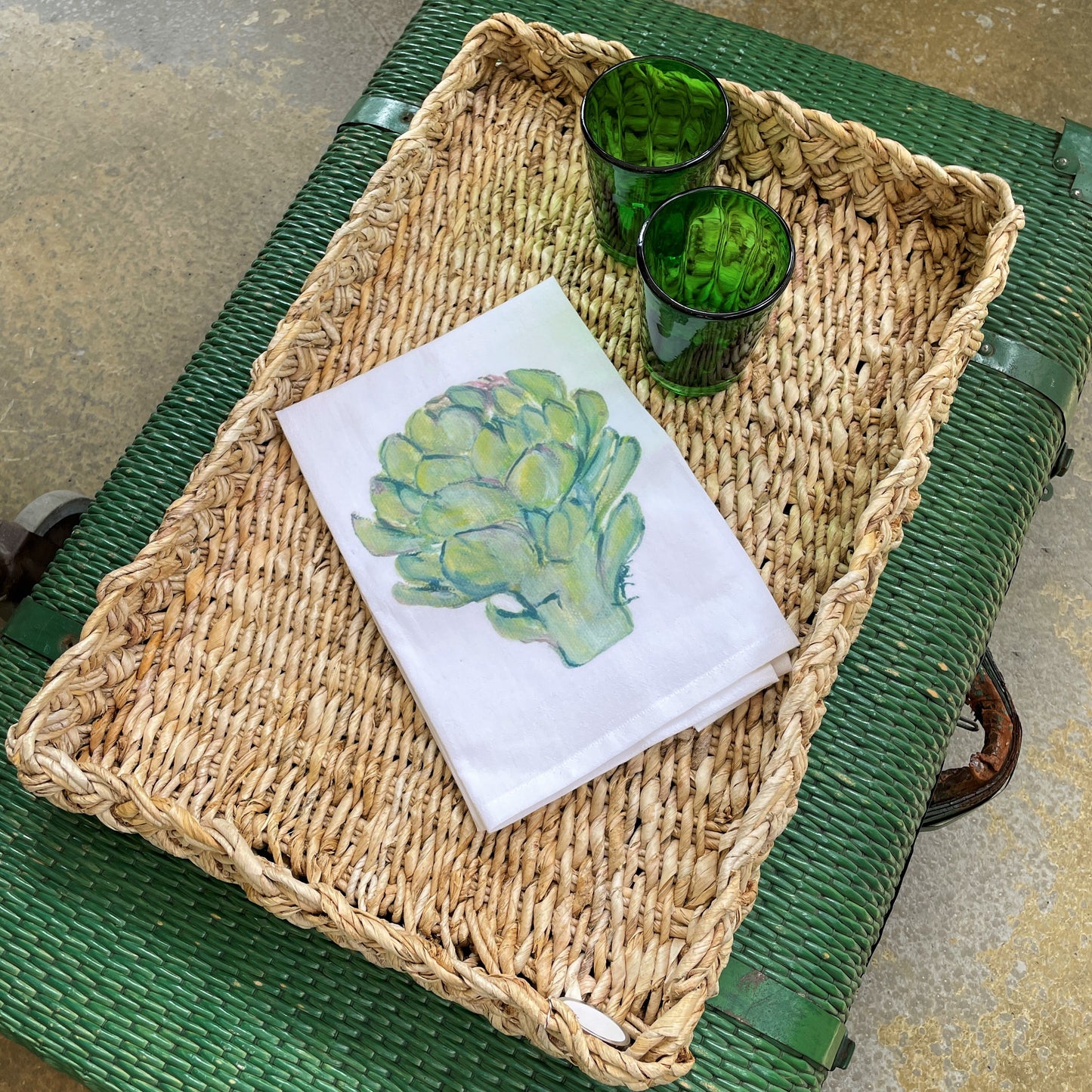 Large Albaca Rope Tray